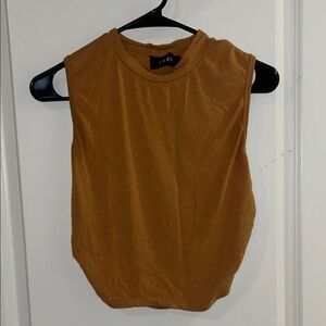Cider cinched side crop top